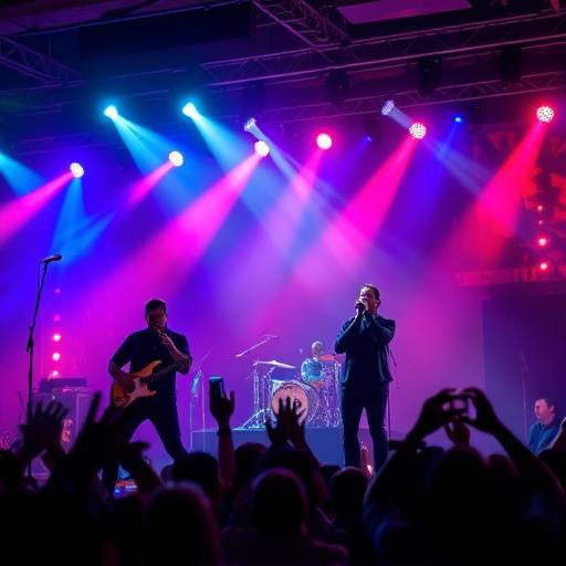 Capture from a live music event video highlighting the energy of the performance.