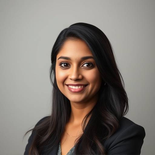 Image of Anya Sharma, Marketing Specialist at Cascade Software Solutions.