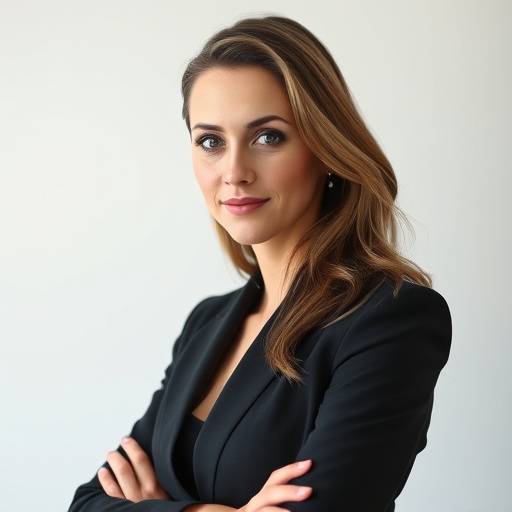 Portrait of Elena Petrova, Director of Outreach at Evergreen Non-Profit.