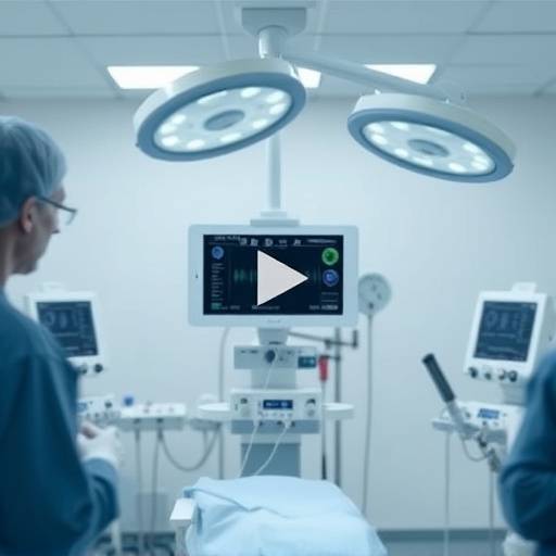Still image from a training video for a medical device company.